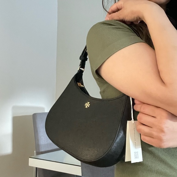 New , Authentic Tory Burch emerson zip shoulder bag - Picture 9 of 11